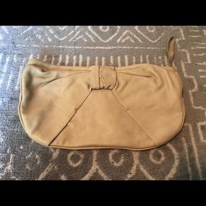 Cream Clutch from Anthropologie